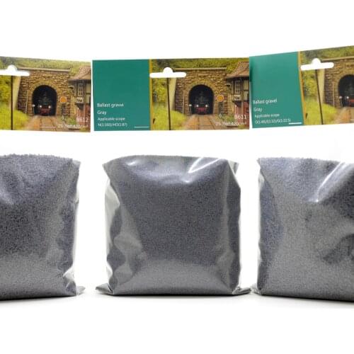 Railway Stones Ballast And Gravel Ballast For HO N G O Scale Railroad Landscape Layout