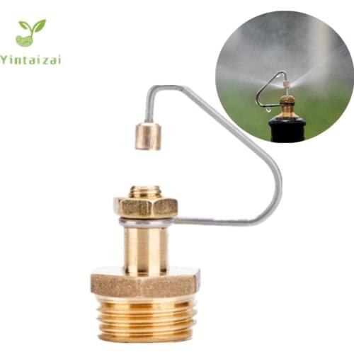 1/2" Refraction Misting Sprinkler Micro Sprinkler Head Gardening Supplies Agricultural Atomization Spray Lawn Sprinkler