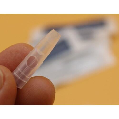 100Pcs 3F/4F/6F Tattoo Tips Permanent Makeup Tattoo Needle Caps For BioTouch Drangon/Mosaic/Merlin Tattoo Eyebrow Lip Machine