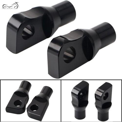 2X Footpegs Male Mounting Bolts Adapter Motorcycle Highway Passenger Footrest Pegs Mount Universal For Harley Cafe Racer Bobber
