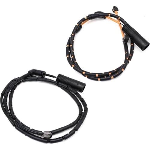 2Pcs Front+Rear Disc Brake Pad Wear Sensor 34353411756 for BMW E83 X3 2004-2010 34353411757