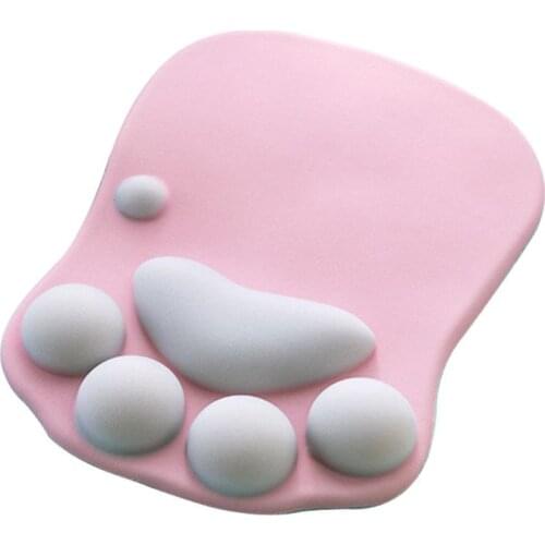 Cute Cat Paw Mouse Pad Nonslip Silicone Mice Mat PC Computer Wrist Rest Support