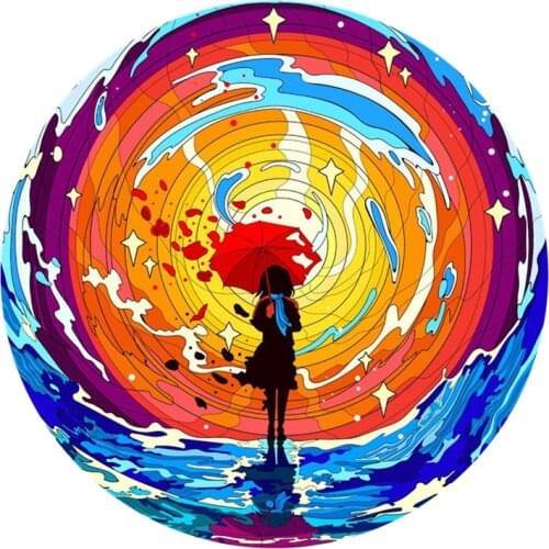 Colorful Wooden Jigsaw Puzzle Kids Puzzles Toys Christmas Gifts Wooden Puzzle For Adults Children Educational Toys Home Decor