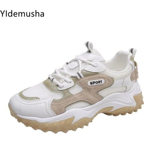 2021 New Spring Sneakers Women Sport Shoes Fashion Zapatillas Mujer Femme Ladies Trainers Casual Shoes Summer Woman Sneakers