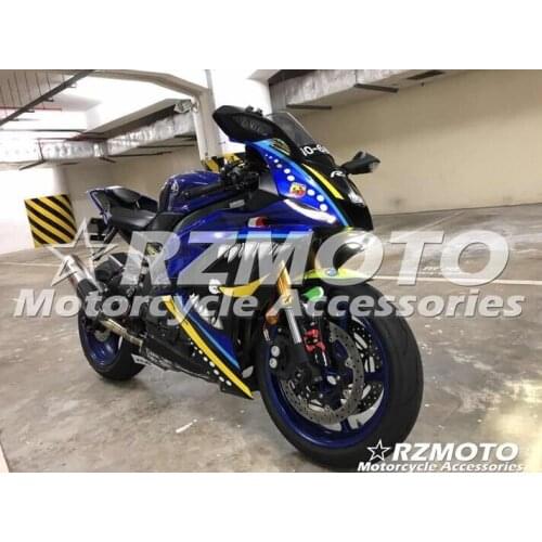 Injection mold New ABS whole Fairings kit Fit for YAMAHA YZF-R6 2017 2018 2019 R6 17 18 19 Bodywork set Custom Shark