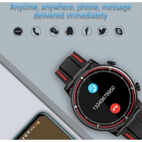 Men Sport Bracelet Multifunctional Touch Screen Smart Watch Sports IP68 Waterproof Pedometer Health Monitoring