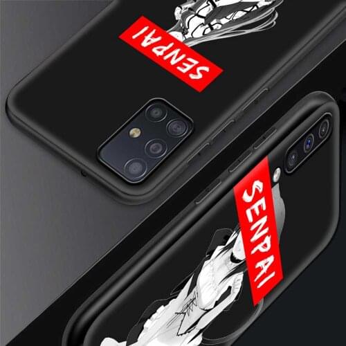Sugoi Senpai Waifu For Samsung Galaxy A50 A70 A30 A40 A10 A20E A20S A10S 10E A60 A70S A80 A90 5G Cell Phone Soft Case Capa