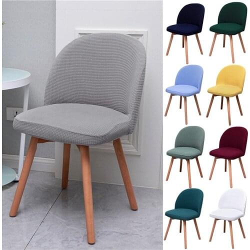 1/2/4/6pcs Stretch Chair Covers Low Back Wedding Chair Covers For Dining Room Office Banquet Restaurant Slipcover Home Decor