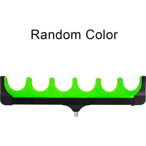 3 5 6 10 Holes Carp Fishing Rod Holder Stand EVA Soft Top Feeder Pod Freshwater Pole Rest Head Tackle Rack Support Bracket Pesca