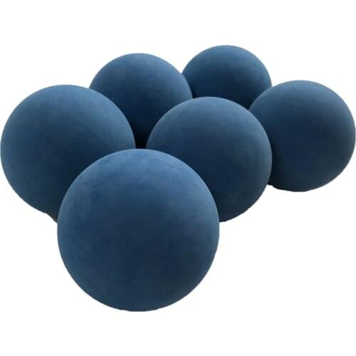 1 piece 5.5cm Racquet ball Squash Low Speed Rubber Hollow Ball For Training Competition Thickness 5mm High Elasticity