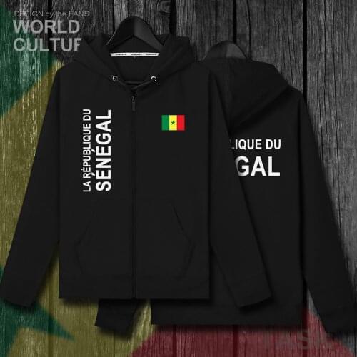 Senegal SEN africa Senegalese mens fleeces hoodies winter jacket men jackets and coats casual nation country tracksuit clothes
