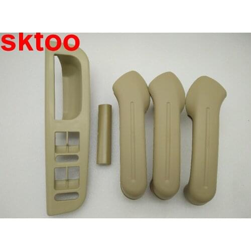 SKTOO 5pcs beige inner door handle free shipping for VW / Jetta Bora Golf 4 door handle / inner door handle / inner armrest