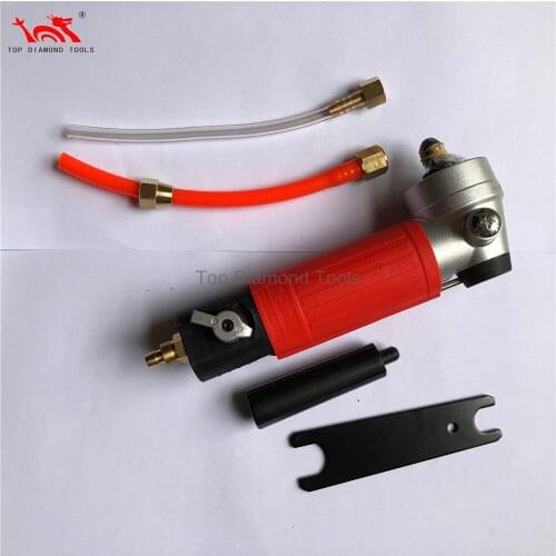 Top M14 And 5/8-11 Hand Held Pneumatic Tools Air Wet Polisher For Stone Polishing