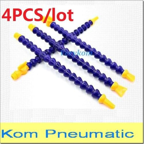 4pcs/lot All Size1/8" 1/4" 3/8" Flexible Water Oil Coolant Pipe Universal Hose Machine Tool POM Cooling Pipes DN8 DN10 DN15 DN20