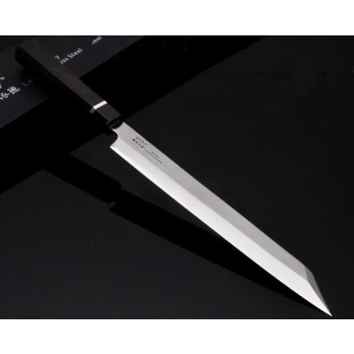 10.5'' Japan Sushi Sashimi Knife German 1.4116 Stainless Steel Japanese Yanagiba Kitchen Meat Fish Fillet Salmon Knife 5.2.W