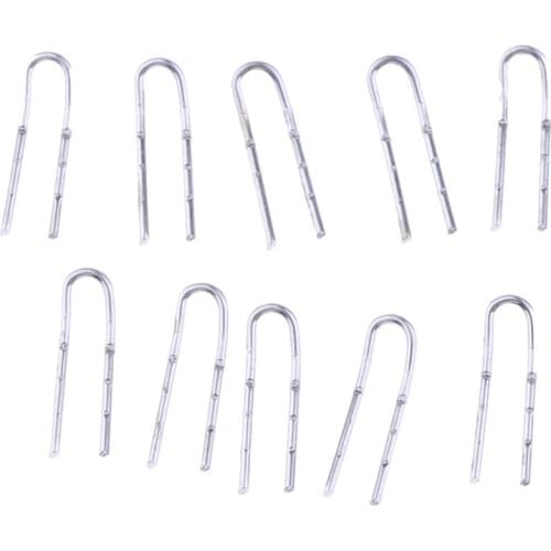 10Pcs DIY Fishing Rod Guides Top Tips Parts Saltwater Sea Boat Durable Rod Eye Ring
