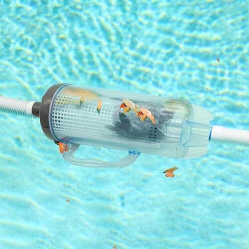 2021 Swimming Pool Leaf Canister Automatic Vacuum Suction Cleaners with Mesh Basket Durable with Hose Connector Adapter