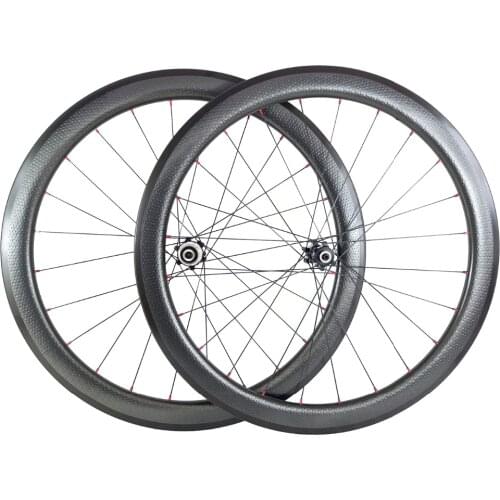 700c 50mm road disc clincher DIMPLED carbon wheelset straight pull 11s U shape dimple wheels FRONT qr 12mm 15mm REAR 135mm 142mm