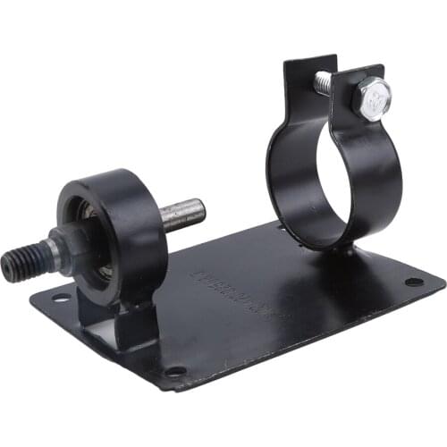 Black Cutting Machine Base Metal Wheel Guard Safety Protector Cover For Angle Grinder Grinding Machine Rack Tool Accessories