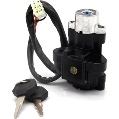 Motorcycle Ignition Switch Key with Wire For Suzuki GZ125 GZ250 GSF600 GSF1200 TL1000R TL1000S Bandit 3710033E20