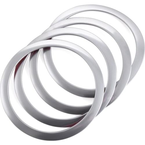 Stainless Steel Interior Sound Speaker Cover FOR BMW F30 F31 F34 F36 3 Series GT 4 Series Gran Coupe Door Trumpet Trim Styling