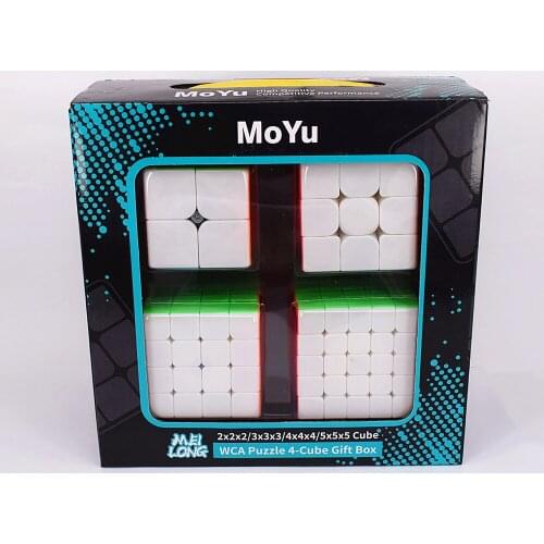 MoYu 2x2x2 3x3x3 4x4x4 5x5x5 magic cube Gift Box meilong 2x2 3x3 4x4 5x5 speed cube puzzle cubo magico