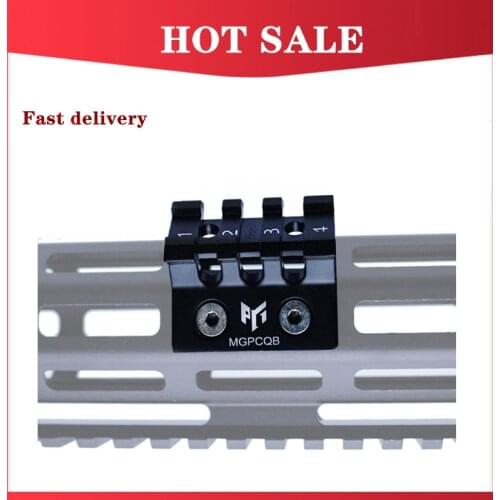 MAGORUI Mlok Keymod Offset Light/Opitc Picatinny Rail Mount M Lok 3-SLOT Hunting Accessories