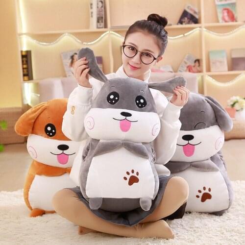 New Hot 2020 Cute Plush Stuffed Toys Super Soft Dog plush Pillow Dog Ass Pillow Childrens Toys, Christmas Gifts for children