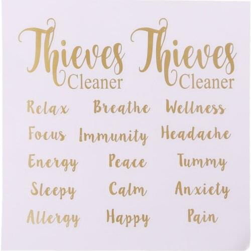 New Essential Oil Bottles Labels Body Stickers Home Decor Decals Tags For All Perfume Bottles