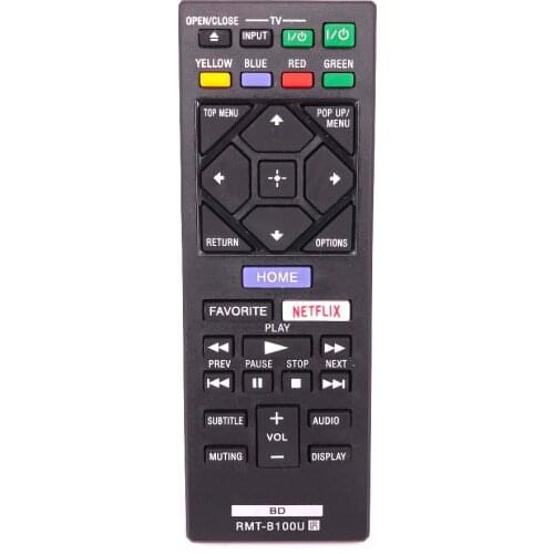 NEW General Remote Control RMT-B100U For Sony BD BDP-S1500 BDP-S3500 BDP-S4500 BDP-S5500 BD Fernbedienung