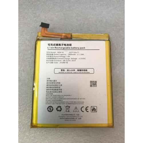 AGM X1 Battery 5400mAh 100% New Replacement Accessory Accumulators For AGM X1