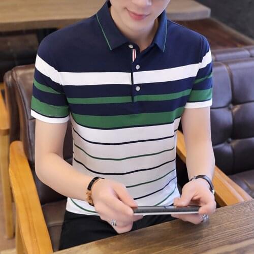 Мужские поло с коротким рукавом Poxemia China At AliExpress