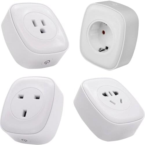 Smart WiFi Socket Plug Power 2019 Home Monitor AU UK US EU Plug Voice Remote Control Energy Measure for Alexa Google Home APP