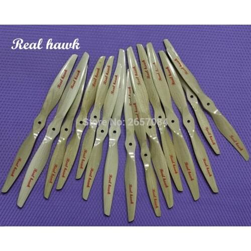 CCW or CW Wooden /beech 1650/1660/1670/1680/1610/1612 Propeller High Efficiency For Airplane Electric wood propellers
