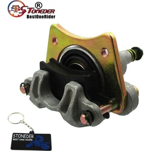 STONEDER Rear Brake Caliper & Pads For Polaris ATV 2003 2004 2005 Sportsman 400 450 500 600 700 800 4x4 6x6 MV EFI Military