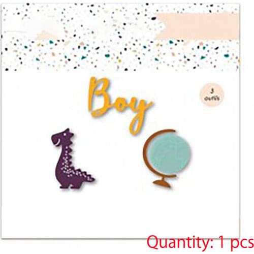 Dinosaur boy mirror cutting dies & stamps scrapbook dariy decoration stencil embossing template diy greeting card handmade 2021