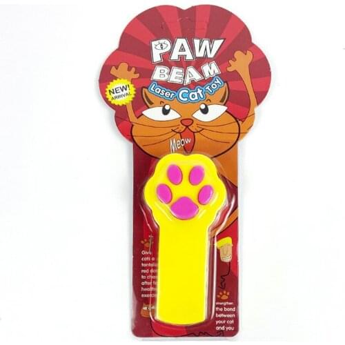 1 pc Hot High Quality Cat Footprints Funny Cat Stick Electric LED Red Line Puzzle Interactive Multifunctional Claw Durable Stick