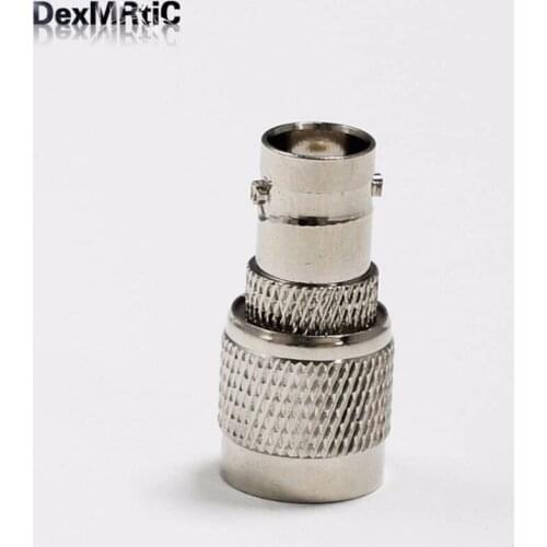 1pc TNC Male Plug switch BNC Female Jack RF Coax Adapter convertor Straight Nickelplated NEW wholesale