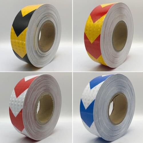 10Roll Wholesale Safety Warning Conspicuity Reflective Tape for Car-Styling Reflective Vehicle Sticker Fast shipping by Fedex