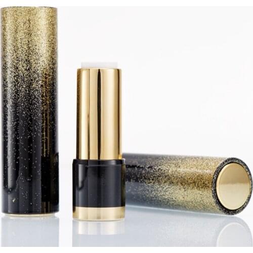 12.1mm Black Red Empty Lipstick Tube Plastic Cosmetic Lip Rouge Containers Maquiagem Make up Packaging for Beauty Women 200pcs