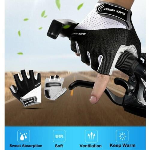 2019 Cycling Gloves Half Finger Mens Womens Summer Sports Shockproof Bike Gloves GEL MTB Bicycle Gloves Guantes Ciclismo