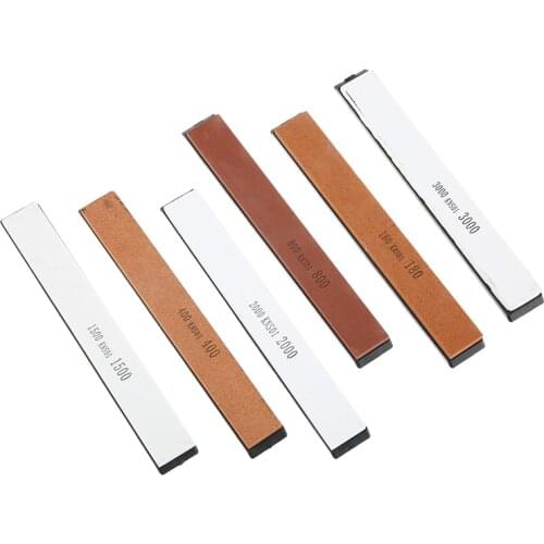 6pcs Mixed Grit Kitchen Knife Sharpener Knife Sharpening Stone Bar 180# 400# 800# 1500# 2000# 3000 Knives Grinding