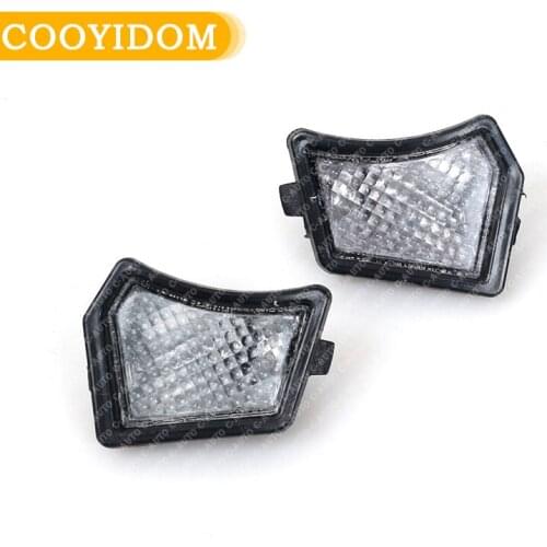 Car Front Door Mirror Puddle Light For Volvo S40 S60 S80 V50 V70 C30 XC70 XC90 Courtesy Lamp Lens 31217838 31217839