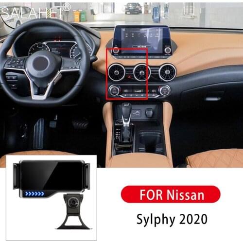 2021 New Gravity Car Phone Holder Car Bracket Air Vent Stand 360 degree rotation Smart bracket For Nissan Mazda Sylphy 2020