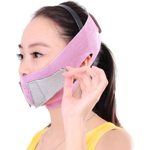 Gaine Menton V Line Face Lifter Bandage Thin Face Mask Slimming Belt Double Chin Skin Thin Face Bandage Belt Anti Cellulite