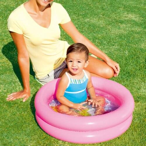 61x15cm Summer Baby Inflatable Swimming Pool Children Round Basin Bathtub Portable Kids Outdoors Sport Play Toys