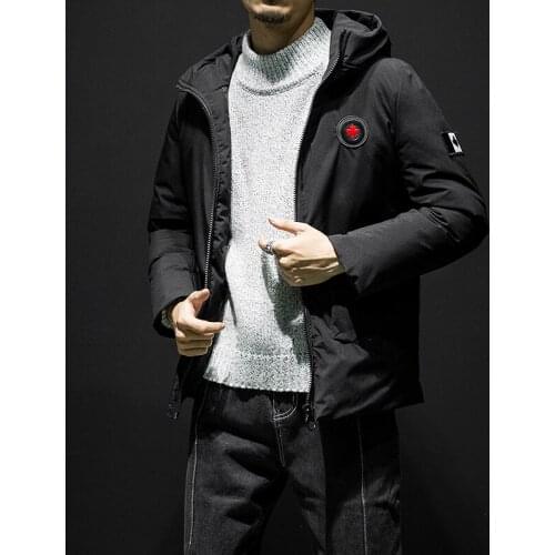 Designer Hooded Winter Great Jacket Men Warm Canada Maple leaf Popular Design Coats Parkas With Hat Overcoats Male Clothing 8090