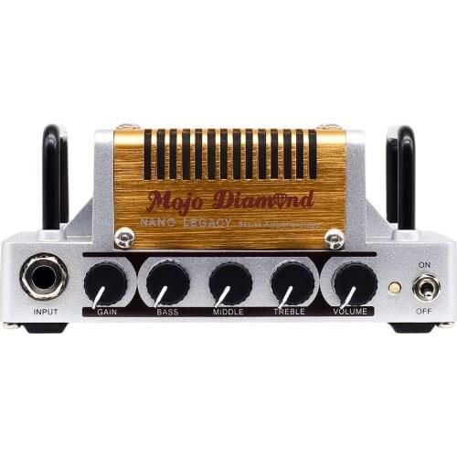 Hotone Nano Legacy Mojo Diamond Mini 5 Watt Compact Guitar Amp Head with 3 Band EQ NLA-5