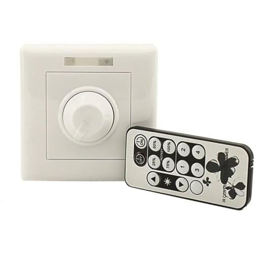 IR Remote Dimmer Controller for spot led lights Switch Dimmable Adjustable Brightness downlight spotlight Bulb Lamps Module