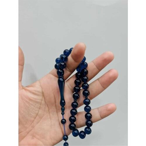 Islamic Tasbih Muslim Rosary Beads 33 Prayer Rosary For Men Bracelet For Men Accessory amber oltu amber stone Handmade Turkey